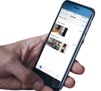 Accesarea inregistrarilor salvate pe server